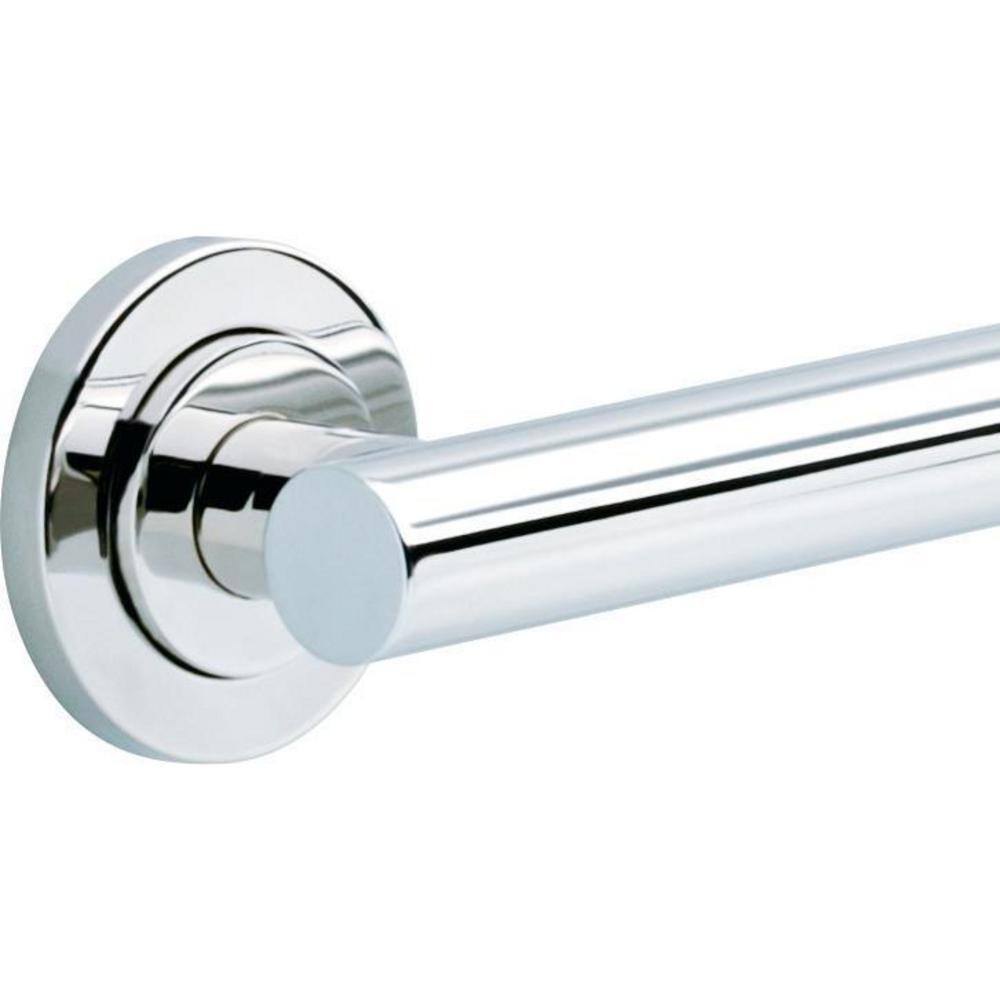 Voisin Polished Stainless Steel 18-Inch Bathroom Grab Bar
