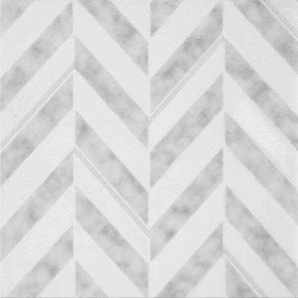 Seamless Painted Overlapping Striped Square Tiles Black And White