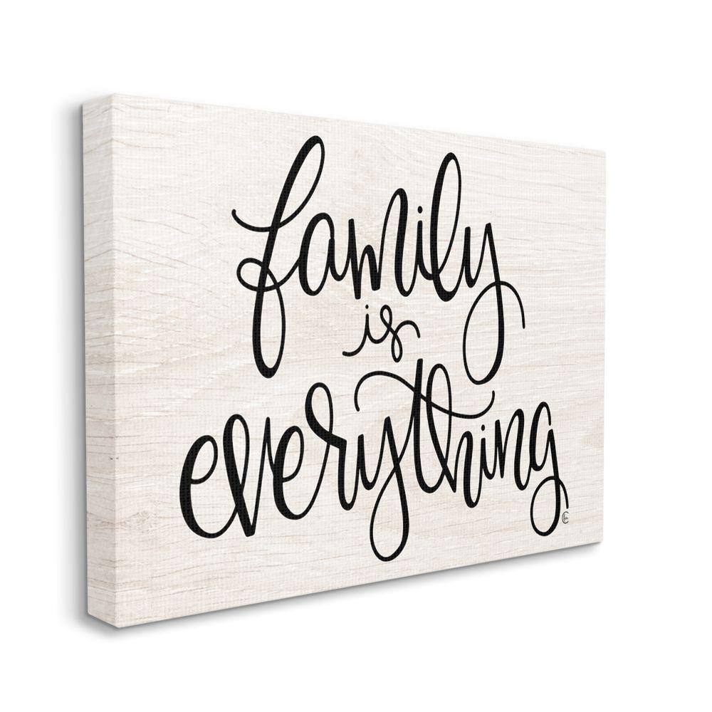 Family Is Everything Rustic Quote Signby Fearfully Made Creations Unframed Country Canvas Wall Art Print 30 in x 40 in price history on PriceWatchPro