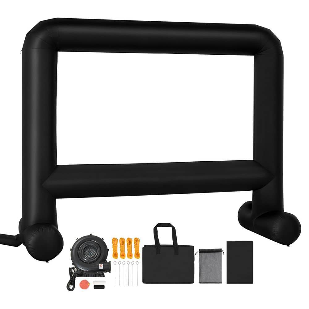 192 in. Inflatable Movie Screen, Inflatable Projector Screen with Portable Storage Bag 16:9 Easy Set Up Movie Projection price history on PriceWatchPro