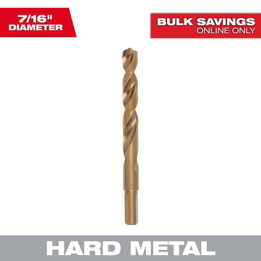 Milwaukee 7/16 in. Cobalt Red Helix Twist Drill Bit 48-89-2325