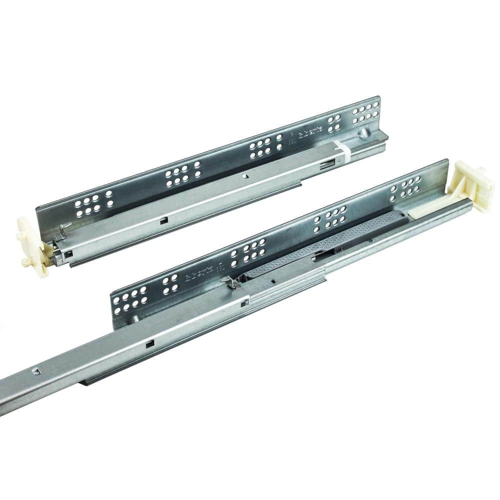 Berta 18 inch Soft Close Full Extension Under Mount Drawer Slide with Screws (10 Pairs)