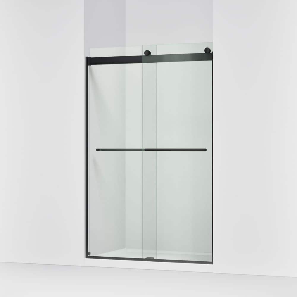 KOHLER Claro 45-48 in. W x 74 in. H Frameless Sliding Shower Door
