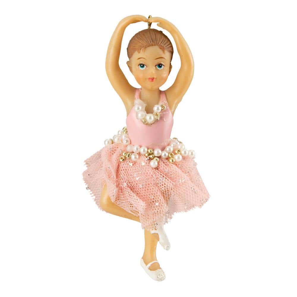 Personalized Christmas Ornament Ballerina Rainbow  Tutu