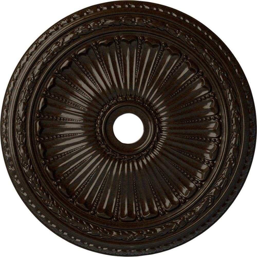 2-1/2 in. x 35-1/8 in. x 35-1/8 in. Polyurethane Viceroy Ceiling Medallion, Bronze price history on PriceWatchPro