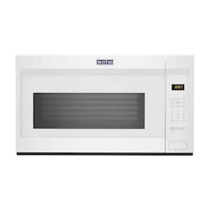 1.7 cu. ft. Over the Range Microwave with Stainless Steel Cavity in White