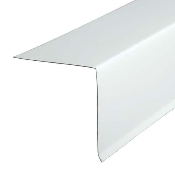 Amerimax Home Products C6 x 10 ft. White Aluminum Drip Edge Flashing