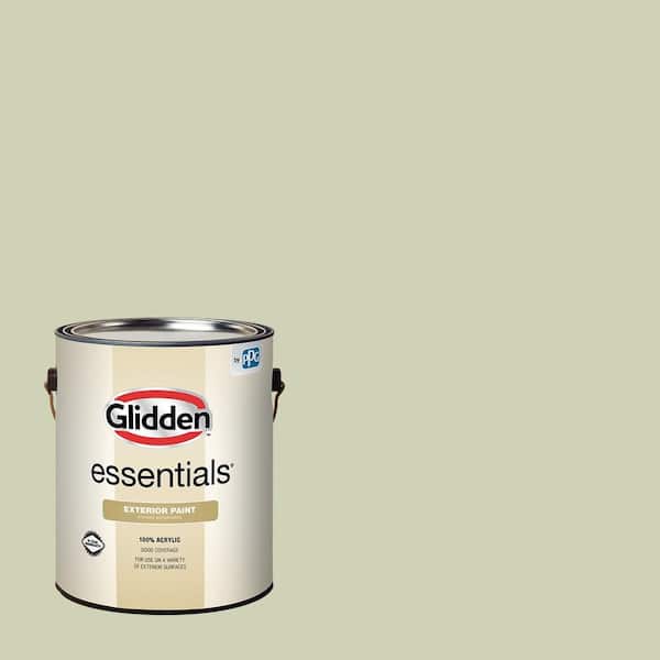 Glidden Essentials 1 gal. PPG1122-3 Pickling Spice Satin Exterior Paint