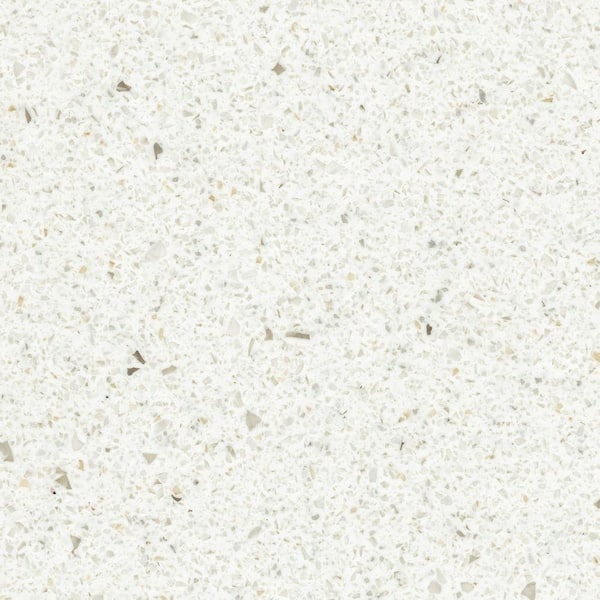 2 in. Solid Surface Countertop Sample in Milky Way