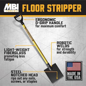 8 in. Steel Teeth Multi-Floor Stripper - Made In USA