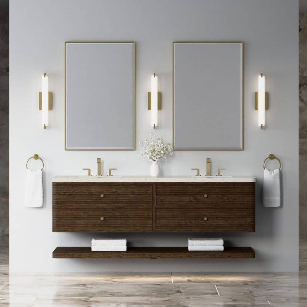 バルマン　セーブル James Martin Vanities Allamari 72.0 in. Double Bath Vanity in