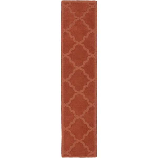 Artistic Weavers Central Park Abbey Rust 2 ft. x 14 ft. Indoor Runner Rug