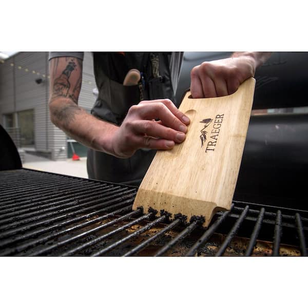 Traeger Wooden Pellet Grill Scrape Cooking Accessory BAC454 - The