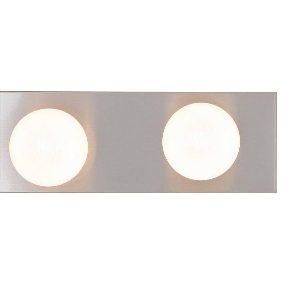 Brushed Nickel 24" Modern Bathroom Vanity Light