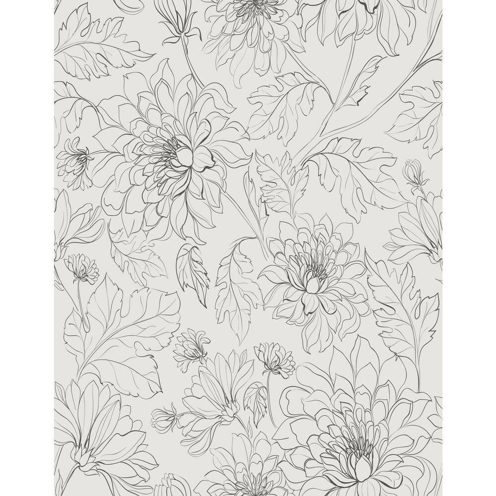 Peel and Stick Wallpaper-17.5 in. x 216 in. Roll-Removable Vinyl Wallpaper-