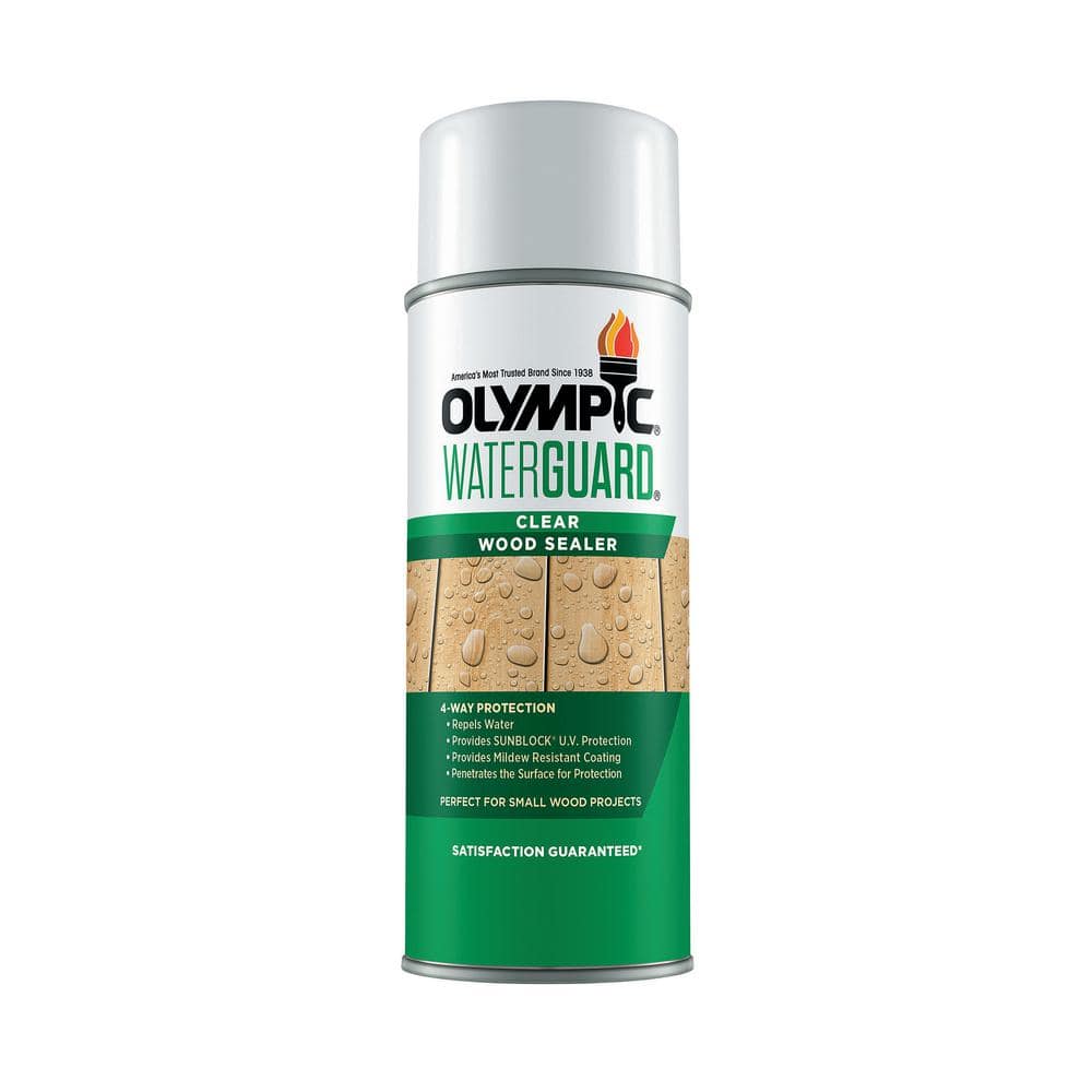 Olympic WaterGuard 11 oz, Clear Exterior Wood Sealer Spray -  55260XIS-54