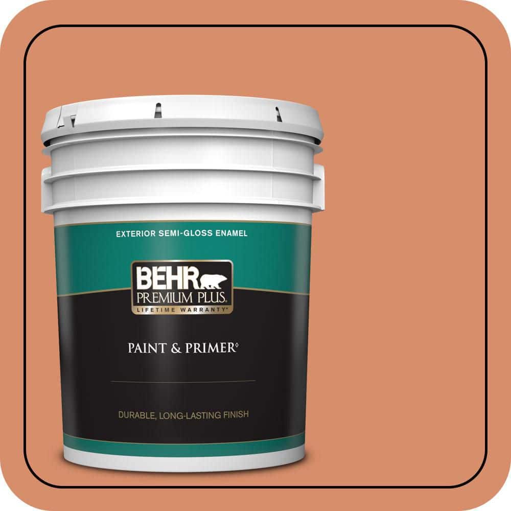 5 gal. #MQ4-38 Balcony Sunset Semi-Gloss Enamel Exterior Paint & Primer price history on PriceWatchPro