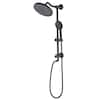 Bwe 5-spray Function Wall Bar Shower Kit With Showerhead Hand Shower 