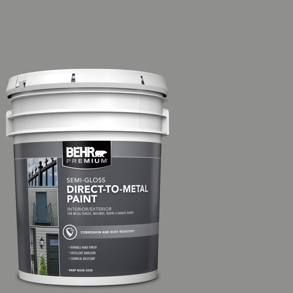5 gal. #PPU24-20 Letter Gray Semi-Gloss Direct to Metal Interior/Exterior Paint price history on PriceWatchPro