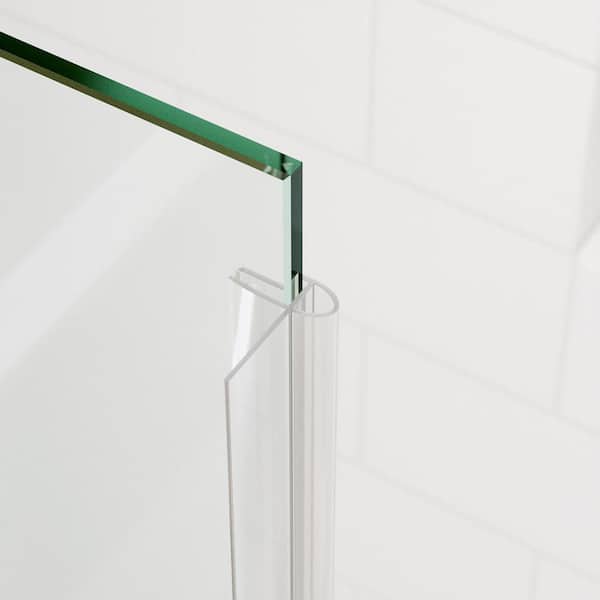 Delta 90-degree Blades Seals for 6mm Glass Shower Panel, Set of 2