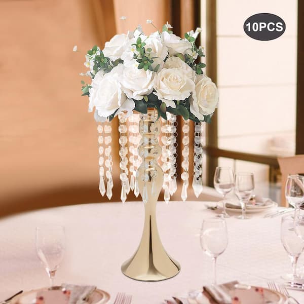 Metal Gate Crystal Flower Stand For Wedding Centerpieces, Tabletop Flower  Vase For Elegant Home Decor And Party Arrangements From Present2008, $28.49