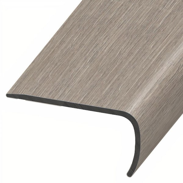 ASPEN FLOORING Winnett 1 in. Thick x 2 in. Width x 94 in. Length Rigid Core Stair Nosing Vinyl Molding
