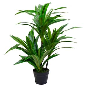 37 in. Green Artificial Dracaena Potted Plant