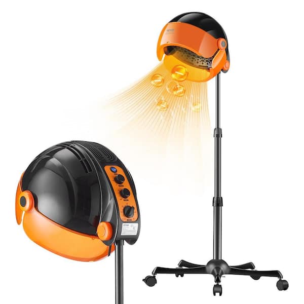 Ionic Hooded Dryer 1875-Watt Sit Under Bonnet Hair Dryer with Timer, 3 Temp Wind Speed Setting for Beauty Salon Home Spa