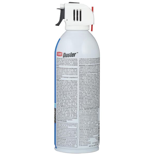 CRC - 8 oz. Compressed Gas Dust and Lint Remover All-Purpose Cleaner