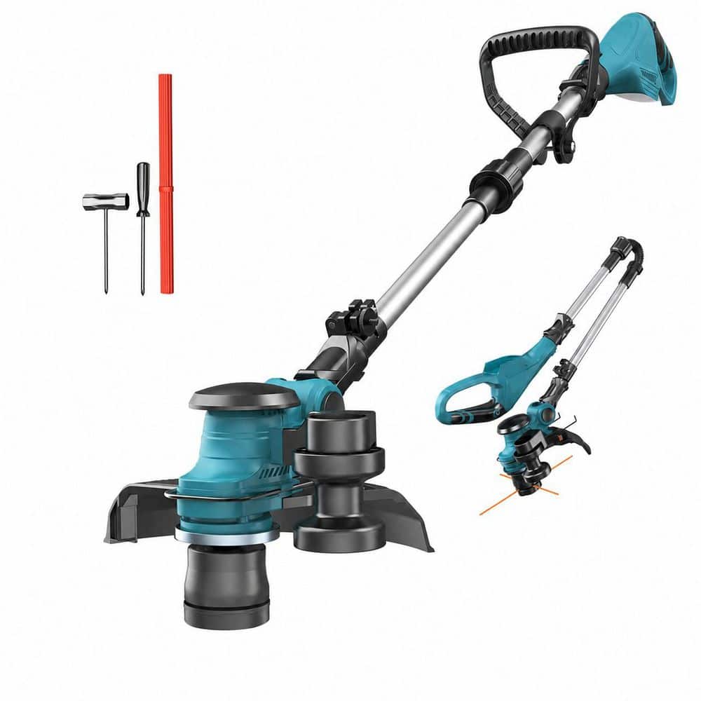 50-60 in. Edger 3-in-1 Cordless String Trimmer and Mower Compatible with Makita 18V, Brushless Motor, Foldable price history on PriceWatchPro