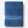 The Company Store Company Cotton Deep Teal Solid Turkish Cotton Bath Sheet  VK37-BSH-DEEP-TEAL - The Home Depot