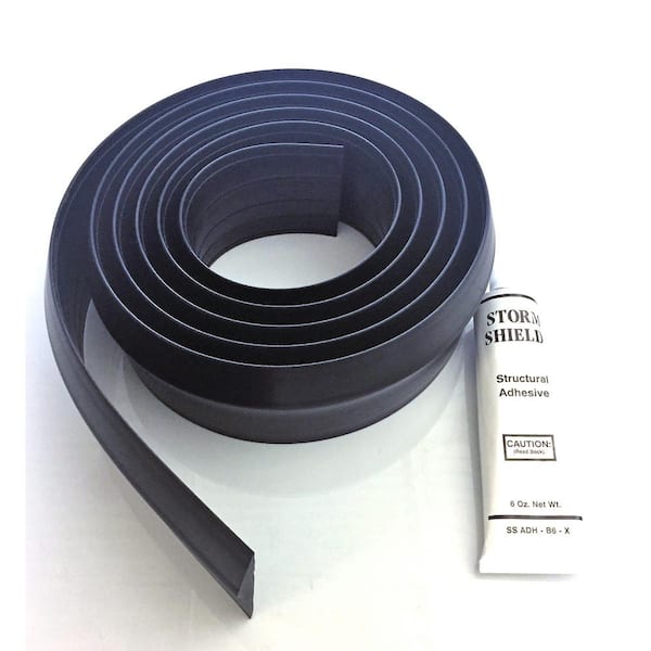 Storm Shield 10 ft. Garage Door Threshold - Storm Shield Kit