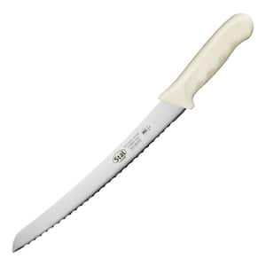 9.5 in. Stainless Steel Partial Tang Bread Knife