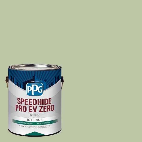 PPG Speedhide Pro EV Zero 1 gal. PPG1121-4 Quaking Grass Semi-Gloss Interior Paint