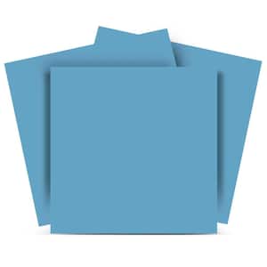 Blue PW03 6 in. x 6 in. Vinyl Peel and Stick Tile (24-Tiles, 6 sq. ft. / Pack)