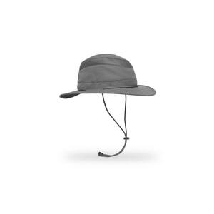 Unisex Medium Charcoal Charter Escape Wide Brim Hat