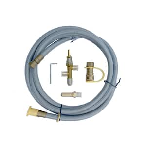 Conversion Kit for Elementi Propane Fire Pit/Table to Natural Gas(45,000BTU) with 10 ft. Hose