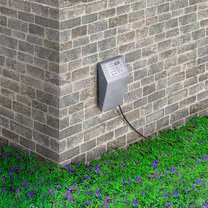Low Voltage 200-Watt Stainless Steel Landscape Transformer