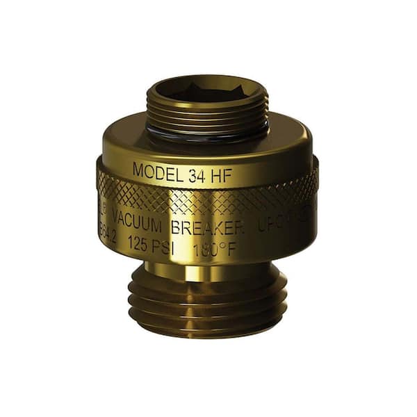 Woodford 13/16 in. - 24 Special Threads x 3/4 in. Hose Thread Brass Vacuum Breaker