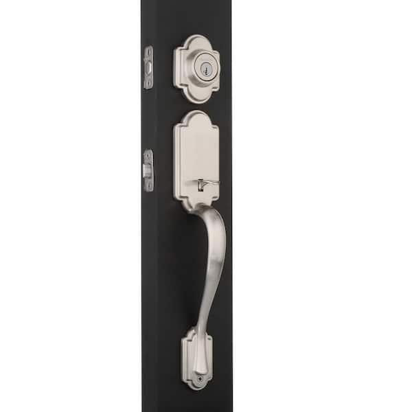 Kwikset Arlington Satin Nickel Single Cylinder Door