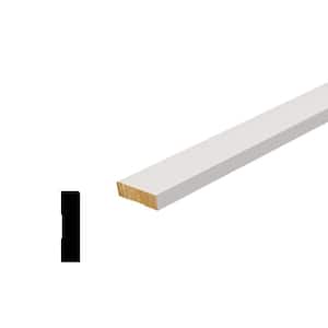 11/16 in. L x 2-1/2 in. W x 96 in. D Pine Wood Primed Finger-Joint Casing Moulding Pack (6-Pack)