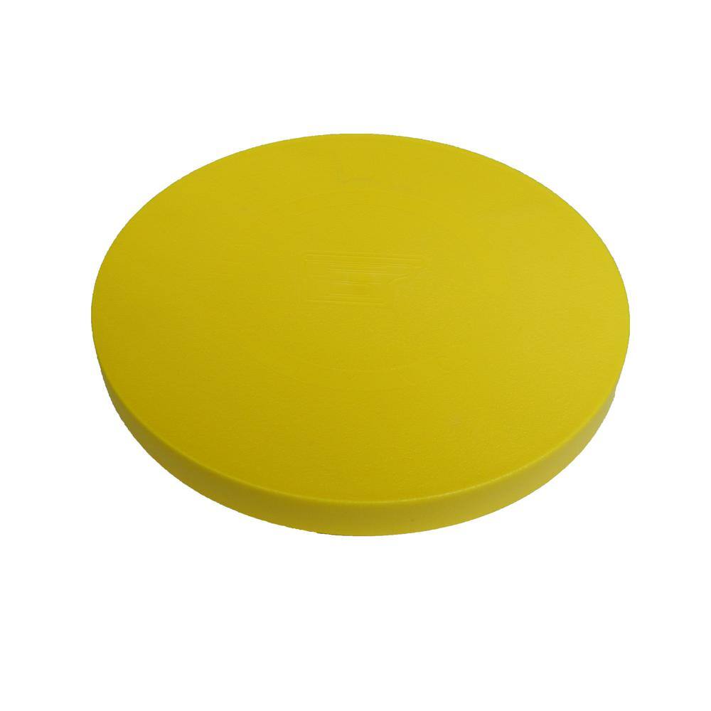 7.25 in. x 0.625 in. Plastic Universal Reusable Toilet Flange Cover UFC1