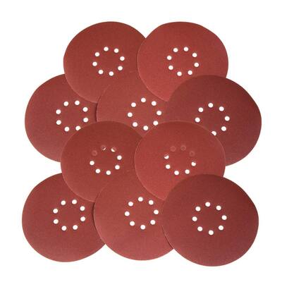Velcro Sanding Discs Sandpaper 150 MM-K16-K150 quantity selectable