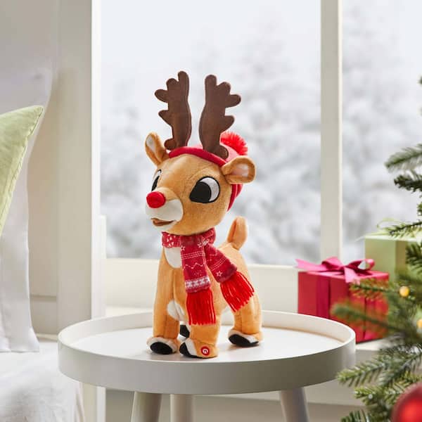 Animated Plush Rudolph