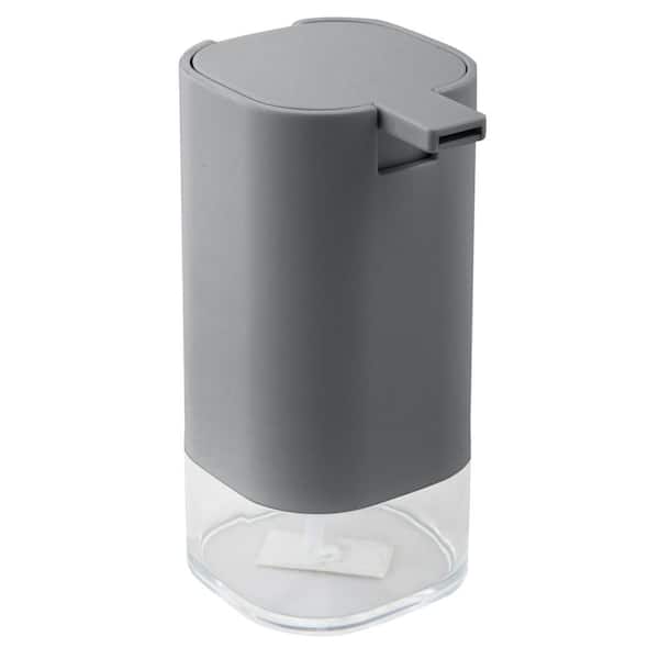 Bath Bliss Acrylic Soap Dispenser in Grey