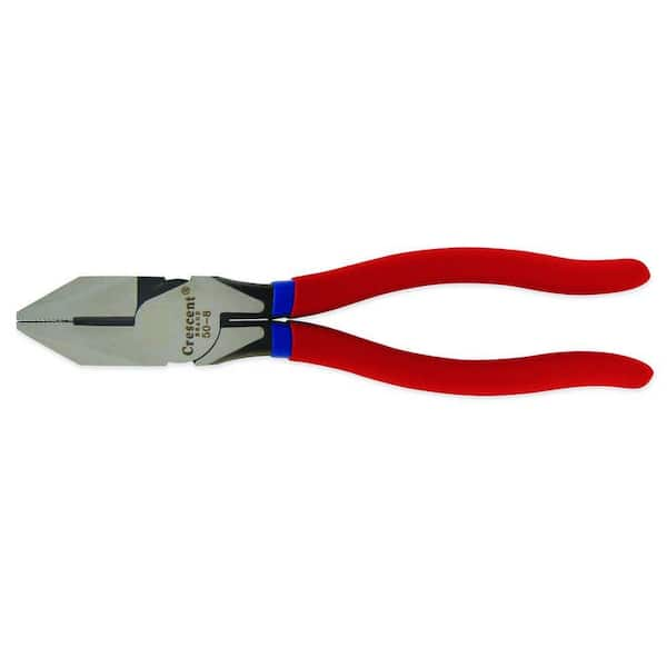 Crescent 8 in. Lineman's Solid Joint Side Cutting Pliers