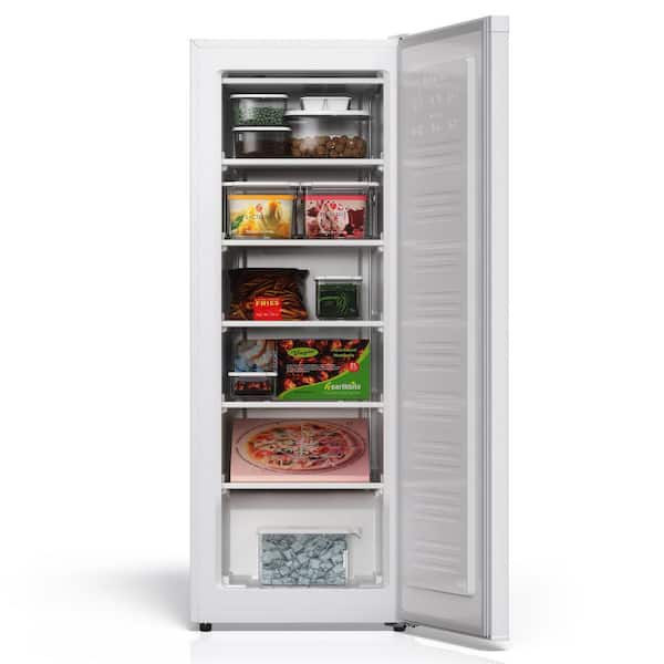 TCL 5.7 cu. ft. Upright Freezer in White TRU06M3AW - The Home Depot
