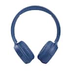 JBL Tune 510BT: Wireless On-Ear Headphones with Purebass Sound - Blue,  Medium