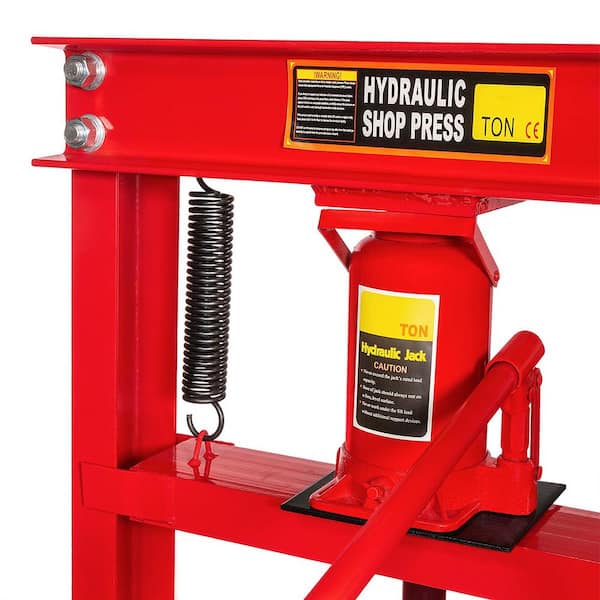 20 Ton H-Frame Industrial Heavy Duty Floor Air Shop Press 