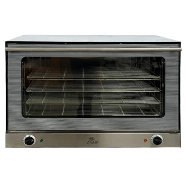 NSF 33 in. Countertop Electric Convection Oven with 4-Racks Full Size, 240-Volt, 3800-Watt in Stainless Steel